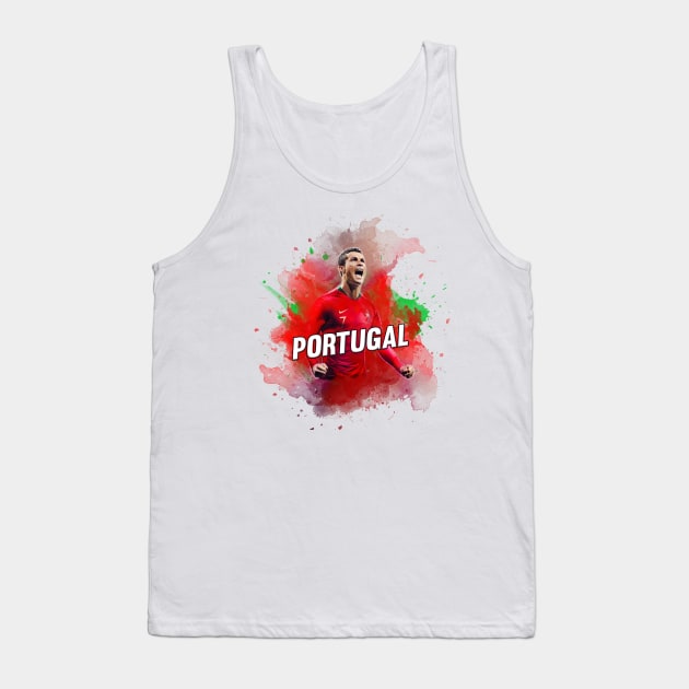 Portugal CR7 Tank Top by Aefe